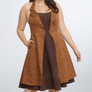 Doctor Who Regneration Halter Swing Dress
